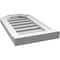 Ekena Millwork Octagonal Top Surface Mount PVC Gable Vent w/ 2"W x 2"P Brickmould Sill Frame, 12"W x 22"H GVPOT12X2203SF - alternate 4